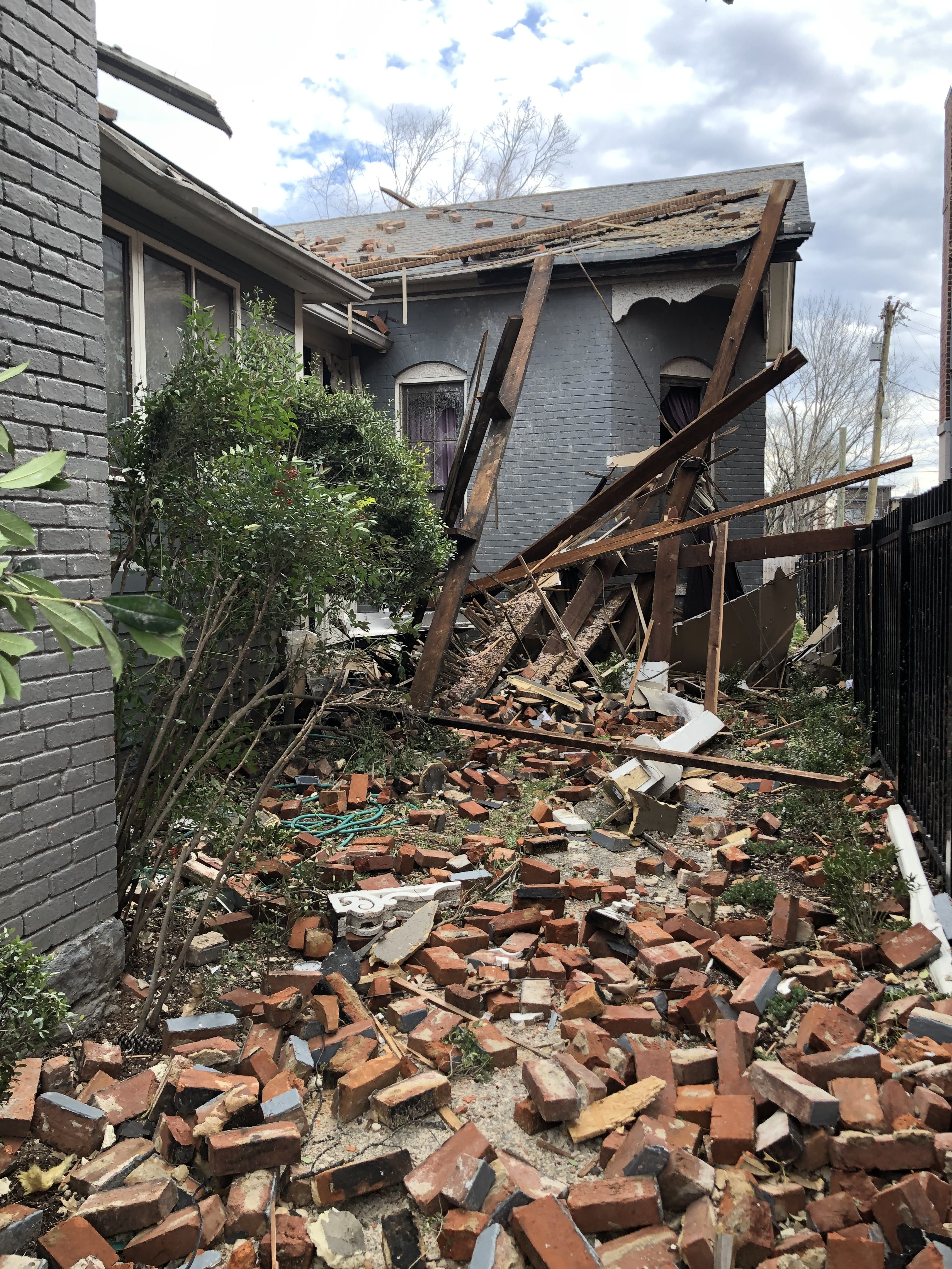 Nashville Tornado damage
