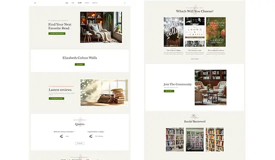 Blog & Review Website