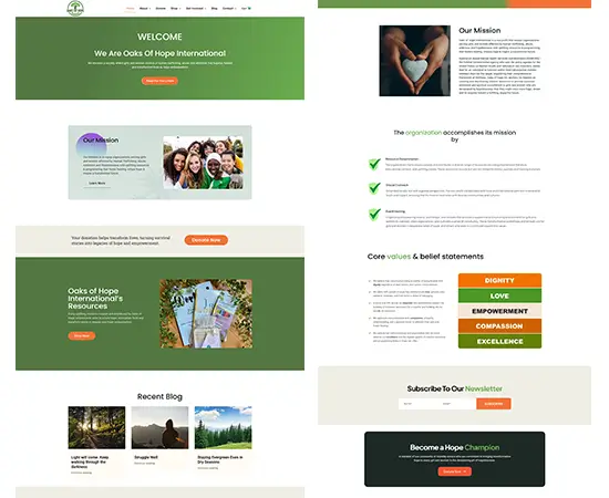 Charity Website