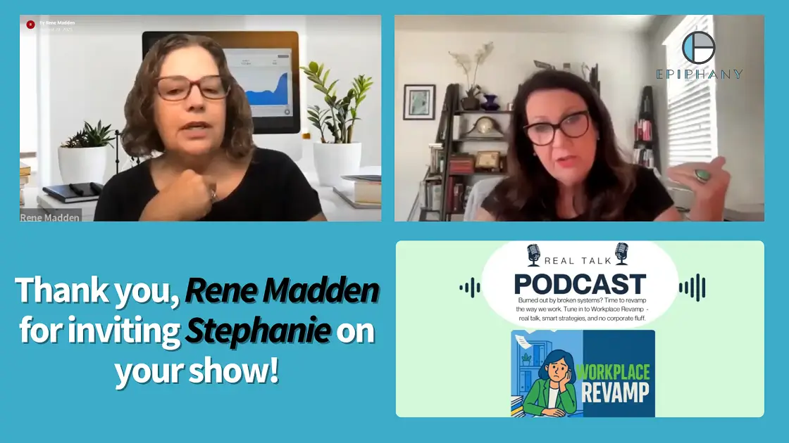 Stephanie’s Interview on Workplace Revamp Podcast