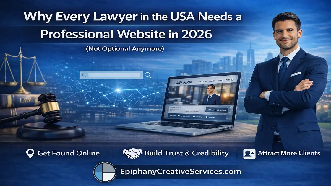Every Lawyer in the USA Needs a Professional Website in 2026 (Not Optional Anymore)